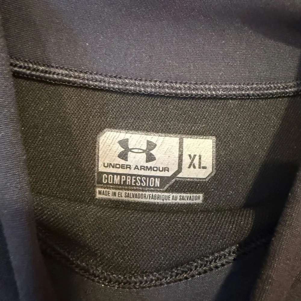 Under Armour Men’s Tactical Compression Mock Neck Long Sleeve Size XL - Picture 6 of 6